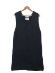 Vorschaubild 1 von Strickkleid Damen Schwarz Gr. L/XL Casual Strick