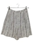 Vorschaubild 1 von Faltenrock Damen Gr. 40 Schlangenmuster Beige Braun Animal Print