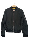 Vorschaubild 1 von Damen Bomberjacke Gr. 38/M Schwarz Streetwear Übergangsjacke