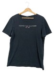 Vorschaubild 1 von T-Shirt Herren Schwarz Gr. 46/S Baumwolle Logo-Print Casual
