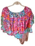 Vorschaubild 2 von Antica Sartoria by Giacomo Cinque Damen Bluse UNI Mehrfarbig Bohemian