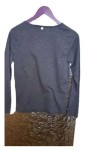 Vorschaubild 2 von Mädchen Langarmshirt Gr. 176 Blau Schriftzug COAST Casual