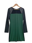 Vorschaubild 1 von Businesskleid Damen Gr. 40/L Elegant Mehrfarbig Langarm