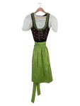 Vorschaubild 1 von Dirndl Trachtenkleid Damen Gr. 34 Klassisch Mehrfarbig