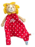 Vorschaubild 1 von BABY GLÜCK Schmusetuch Löwe Rot Punkte Kuscheltuch Baby Kinder