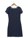 Vorschaubild 1 von Damen Spitzenkleid Gr. 34 Blau Elegant Sommerkleid