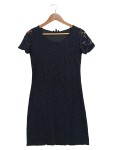 Vorschaubild 1 von Damen Spitzenkleid Gr. 34;XS Schwarz Elegant Party