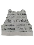 Vorschaubild 1 von Sport-BH B70 Grau Gr. S Baumwolle Elasthan Logo-Print Sportlich