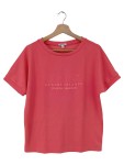 Vorschaubild 1 von Damen T-Shirt Gr. 34/XS Pink Casual Schriftzug Baumwolle