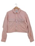 Vorschaubild 1 von Jeansjacke Damen XL Rosa Casual Denim Jacke