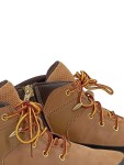 Vorschaubild 3 von Stiefeletten Damen Gr. 39 Braun Leder Schnürung Reißverschluss Uni