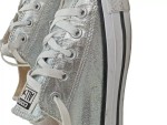 Vorschaubild 2 von Sneaker Low Damen Gr. 36 Silber Glitzer Casual Schuhe