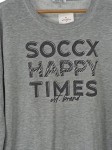 Vorschaubild 2 von Damen Sweatshirt Happy Times Grau Gr. 38/M