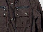 Vorschaubild 2 von Damen Leichte Jacke Gr. 38/M Braun Praktisch Übergangsjacke