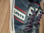 Vorschaubild 3 von Kinder Sneaker low Schnürung Logo-Print Blau Gr. 31