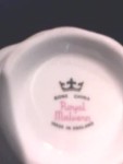 Vorschaubild 2 von Malvern Sammelgedeck Tasse Untertasse Teller Blumen Weiß