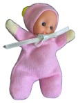 Vorschaubild 1 von Puppe Baby Rosa Puppenhaus-Püppchen Spielzeug