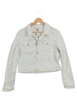 Vorschaubild 1 von Jeansjacke Damen Gr. 36/S Weiß Casual Jacke
