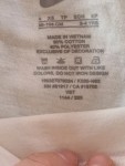 Vorschaubild 5 von T-Shirt Kinder Gr. 104 Weiß Baumwolle Polyester Logo-Print Schriftzug