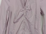 Vorschaubild 2 von Damen Body Bluse Lila Gr. 36/S Elegant Langarm