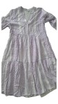 Vorschaubild 1 von Damen Freizeitkleid Gr. 34/XS Lila Casual Viskose