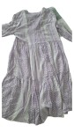 Vorschaubild 2 von Damen Freizeitkleid Gr. 34/XS Lila Casual Viskose