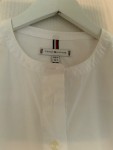 Vorschaubild 5 von Damen Hemdbluse Gr. 32/XXS Weiß Basic Baumwolle 3/4-Arm