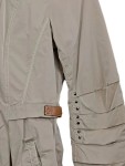 Vorschaubild 4 von Übergangsmantel Damen Gr. 34 Beige Elegant Trenchcoat Optik