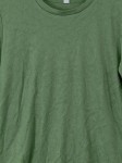 Vorschaubild 2 von Langarmshirt Damen Grün Gr. 36/S Polyacryl Strukturmuster Basic Casual