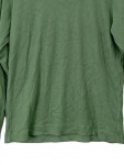 Vorschaubild 3 von Langarmshirt Damen Grün Gr. 36/S Polyacryl Strukturmuster Basic Casual