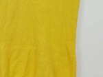 Vorschaubild 2 von Pullover Damen Gr. 38/M Gelb Wolle Merino Uni Feminin Kurzarm Alltag