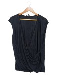 Vorschaubild 1 von Damen Top Shirt XL Schwarz Viskose Casual