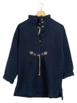 Vorschaubild 1 von Landhaus Damen Trachtenbluse Gr. 38 Blau Klassisch Stickerei