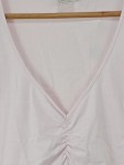 Vorschaubild 2 von Skin to T-Shirt Damen Rosa Gr. 44/XXL Baumwolle Uni Casual Kurzarm Freizeit