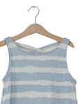 Vorschaubild 2 von Kinder Sommerkleid Gestreift Blau Weiß Gr. 146/152 Casual