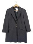 Vorschaubild 1 von Blazer Damen Grau Gr. 44/XXL Polyester Viskose Uni Elegant