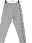 Vorschaubild 2 von Kinder Jogginghose Grau Gr. 122 Sporthose mit Schriftzug