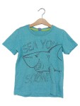 Vorschaubild 1 von T-Shirt Kinder Gr. 122 Türkis Baumwolle Polyester Tiermotive