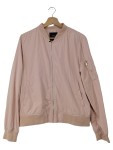 Vorschaubild 1 von Damen Bomberjacke Rosa Gr. 40/L Polyester Casual Jacke