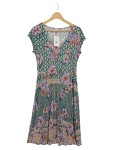 Vorschaubild 1 von Damen Sommerkleid Gr. 36 Blumenmuster Mehrfarbig Casual