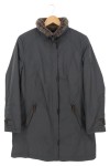 Vorschaubild 1 von Damen Winterjacke Gr. 40/L Grau Elegant Klassisch