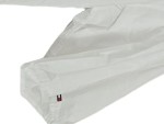 Vorschaubild 4 von Damen Hemdbluse Gr. 32/XXS Weiß Basic Baumwolle 3/4-Arm