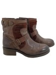 Vorschaubild 1 von Damen Stiefelette Urban Braun Gr. 38 Reißverschluss Schnalle