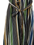 Vorschaubild 3 von Damen Freizeitkleid Gestreift Mehrfarbig Gr. 38/M