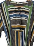 Vorschaubild 2 von Damen Freizeitkleid Gestreift Mehrfarbig Gr. 38/M
