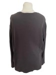 Vorschaubild 6 von Herren Langarmshirt Grau Basic XL Baumwolle