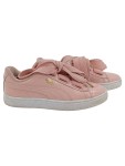 Vorschaubild 1 von Basket Heart Damen Sneaker Low Rosa Lacklederimitat Schleife Gr. 36