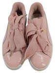 Vorschaubild 2 von Basket Heart Damen Sneaker Low Rosa Lacklederimitat Schleife Gr. 36