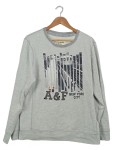 Vorschaubild 1 von Sweatshirt Herren Gr. M Grau New York City Logo