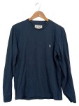 Vorschaubild 1 von Herren Langarmshirt M Blau Casual Baumwolle